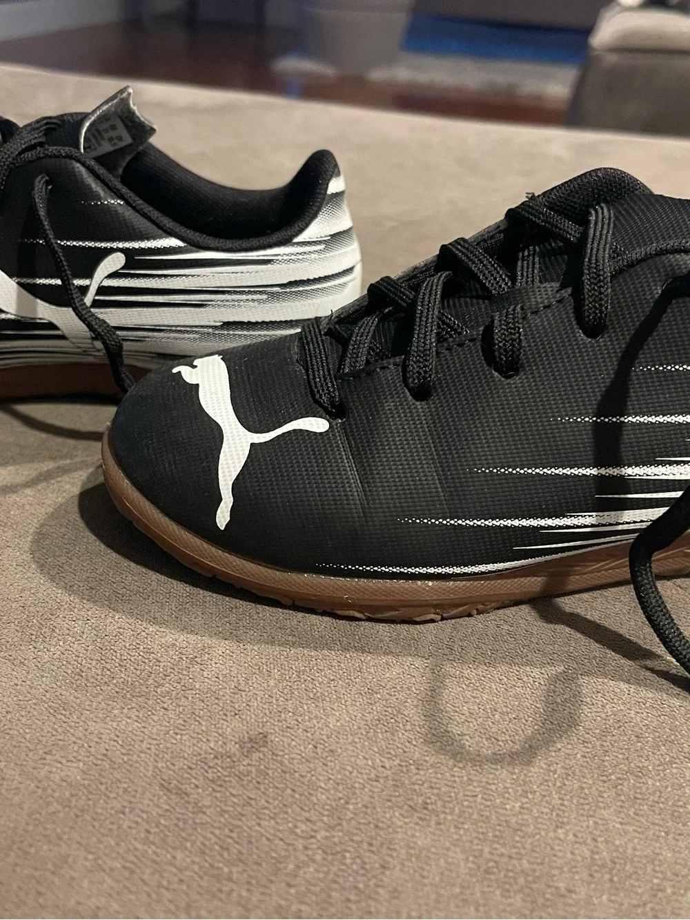Puma Kids Indoor Soccer Cleats/Sneakers